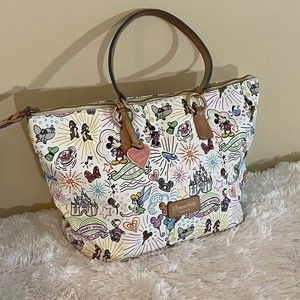 Dooney & Bourke Disney Sketch Weekender Large Duffle Bag